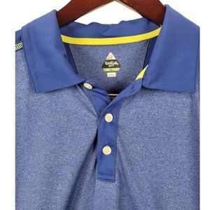 Bolle Golf Men's Polo Shirt Large L‎ Blue G Tech Short Sleeve